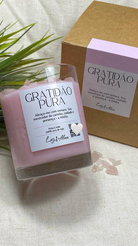 Vela Gratidão Pura