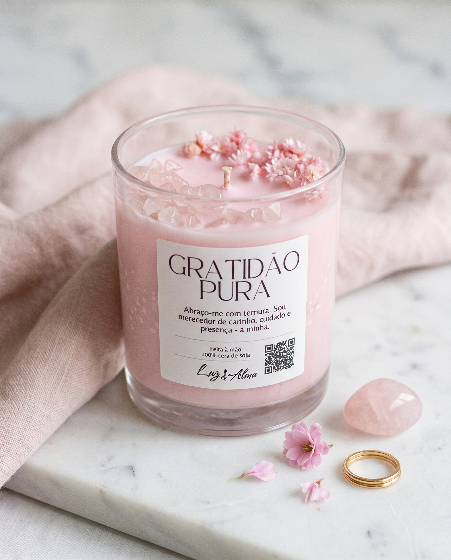 Vela Gratidão Pura